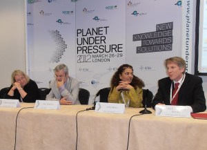 Planet Under Pressure panel of scientists
